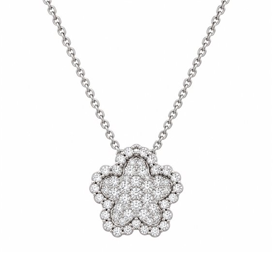 Halskette Chimento Dame in Gold Diamante 82585919 - 82585919